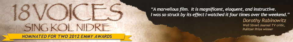 Kol Nidre Banner